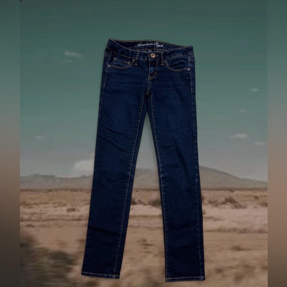 Y2k American Eagle Skinny Jeans - Picture 2 of 8